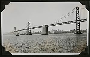 Album with 142 Gelatin Silver Photographs of California, Showing Local Bridges (Including the New...