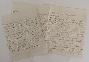 Gardner, Edward (1784-1861) [Resident in Kathmandu 1816-29]. Autograph Letter Signed to a Superio...