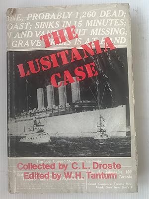 Bild des Verkufers fr Documents on the War: The Lusitania Case zum Verkauf von Beach Hut Books