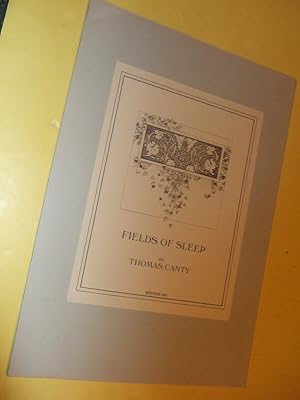 Fields of Sleep -a Portfolio By Thomas Canty -Signed # 942 of 1500 Copies ( 7 Prints, One Signed ...