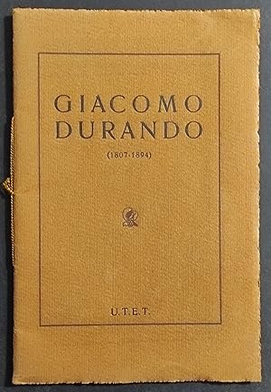 Giacomo Durando - Commemorazione Sen. Farini al Senato nel 1894 - 1936