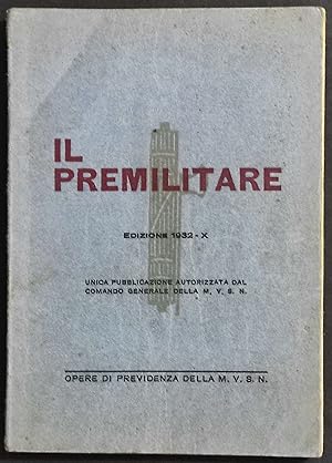Il Premilitare - 1932 - Ist. Grafico Bertello