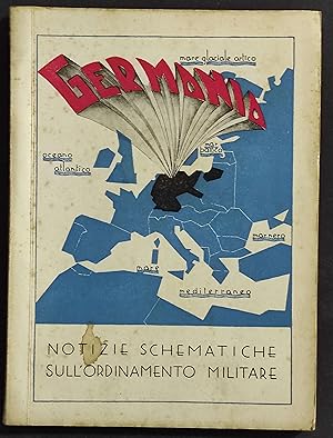 Germania - Notizie Schematiche sull'Ordinamento Militare - 1935
