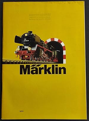 Marklin - Catalogo 1973 - Modellismo Ferroviario