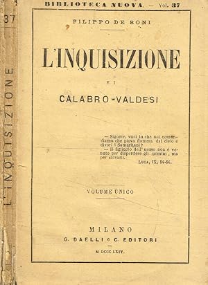 L'Inquisizione e i calabro-valdesi