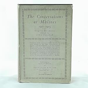 Bild des Verkufers fr The Conversations at Malines,1921-1925 zum Verkauf von Cambridge Rare Books