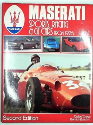 Imagen del vendedor de Maserati: sports, racing and GT cars from 1926 a la venta por Cotswold Internet Books