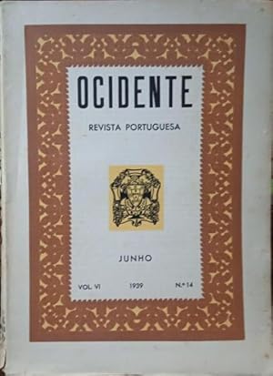 OCIDENTE, REVISTA PORTUGUESA, VOLUME VI, N.º 14, JUNHO DE 1939.