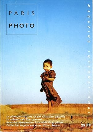 Bild des Verkufers fr PAris Photo Magazine, Sseptembre/Octobre 2000 N 10 zum Verkauf von Sylvain Par