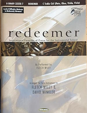 Seller image for Redeemer: Inspirational Favorites of Praise for the Instrumental Soloist for sale by A Book Preserve