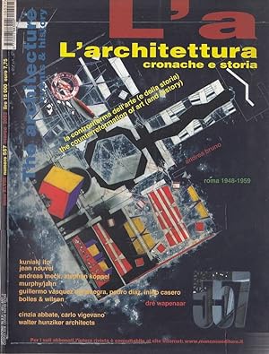 L' architettura. Cronache e storia - n. 557 marzo 2002
