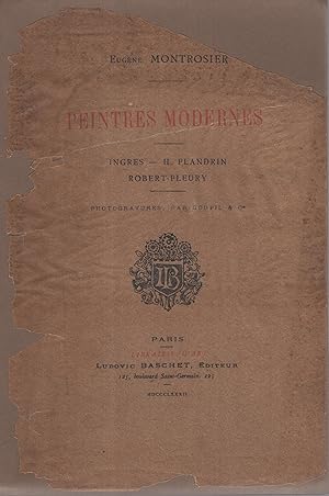 Seller image for Peintres modernes : Ingres -- H. Flandrin, Robert-Fleury for sale by PRISCA