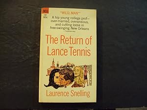 Immagine del venditore per The Return Of Lance Tennis pb Laurence Snelling 1st Dell Print 8/66 venduto da Joseph M Zunno
