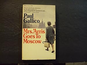 Mrs. 'Arris Goes To Moscow pb Paul Gallico 1st Dell Print 3/76