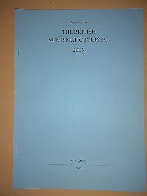 Seller image for The British Numismatic Journal Vol. 73 2003 p185-190 (reprint) for sale by Ancient Art