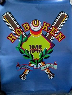 Hoboken. Birthplace of Baseball Poster