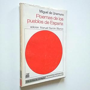 Seller image for Poemas de los pueblos de Espaa for sale by MAUTALOS LIBRERA