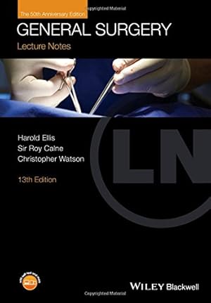 Seller image for Lecture Notes: General Surgery, with Wiley E-Text by Calne, Sir Roy, Watson, Christopher, Ellis, Harold [Paperback ] for sale by booksXpress