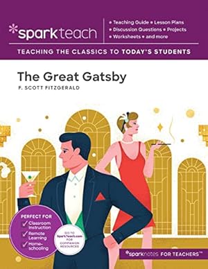 Seller image for The Great Gatsby (SparkTeach): Volume 21 for sale by WeBuyBooks