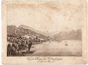 Jakob Samuel Weibel,Hilterfingen on Lake Thun