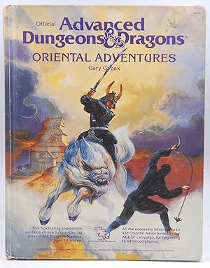 Seller image for Oriental Adventures: The Rulebook for AD&D Game Adventures in the Mystical World of the Orient (Official Advanced Dungeons & Dragons) for sale by Chris Korczak, Bookseller, IOBA
