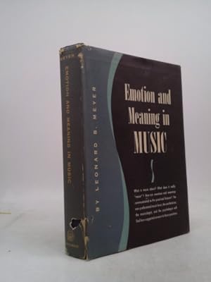 Image du vendeur pour Emotion and Meaning in Music mis en vente par ThriftBooksVintage