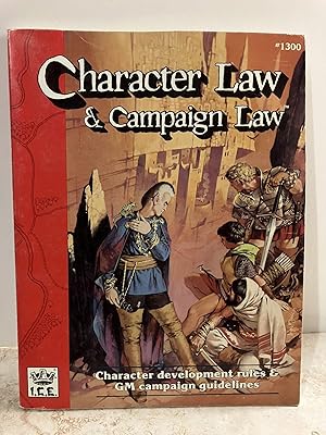 Seller image for Character Law and Campaign Law for sale by Chamblin Bookmine