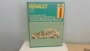 Bild des Verkufers fr Renault 16 Owner's Workshop Manual zum Verkauf von WeBuyBooks