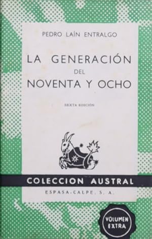 Imagen del vendedor de La generacin del noventa y ocho a la venta por Librera Alonso Quijano