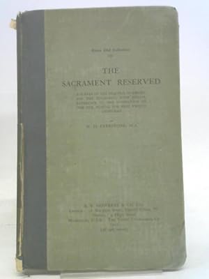 Imagen del vendedor de Sacrament Reserved: a la venta por World of Rare Books