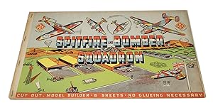 Spitfire and Bomber Squadron. Cut out model builder.