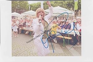 Bild des Verkufers fr Original Autogramm Mary Roos /// Autogramm Autograph signiert signed signee zum Verkauf von Antiquariat im Kaiserviertel | Wimbauer Buchversand