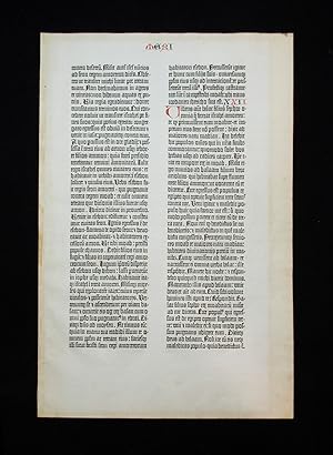 Seller image for [Biblia Latina] Numbers 21-23 for sale by Heritage Book Shop, ABAA