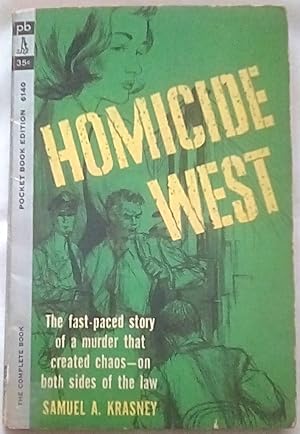 Bild des Verkufers fr Homicide West zum Verkauf von P Peterson Bookseller