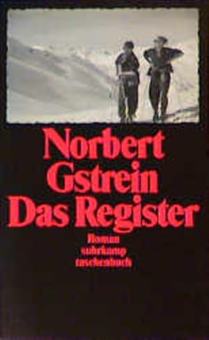 Immagine del venditore per Das Register: Roman (suhrkamp taschenbuch) venduto da Versandantiquariat Felix Mcke