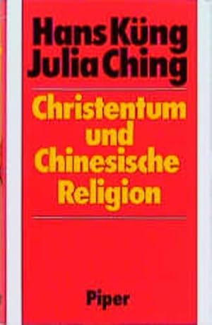 Image du vendeur pour Christentum und Chinesische Religion mis en vente par Versandantiquariat Felix Mcke