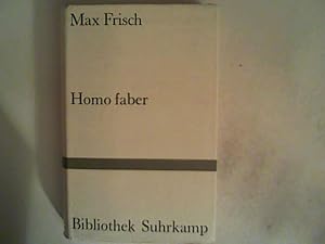 Imagen del vendedor de Homo faber : Ein Bericht. a la venta por ANTIQUARIAT FRDEBUCH Inh.Michael Simon