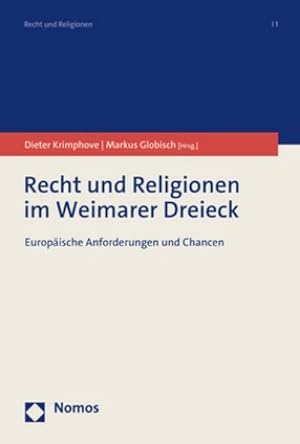 Immagine del venditore per Recht und Religionen im Weimarer Dreieck venduto da Rheinberg-Buch Andreas Meier eK