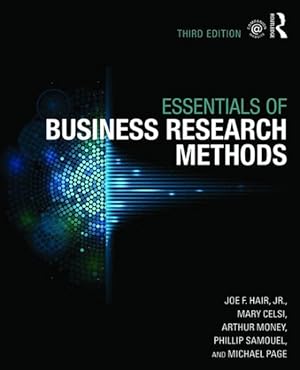 Imagen del vendedor de Essentials of Business Research Methods a la venta por GreatBookPricesUK