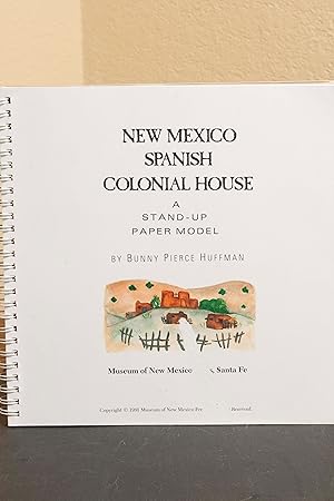 Image du vendeur pour New Mexico Spanish Colonial House: A Stand-Up Paper Model mis en vente par Snowden's Books