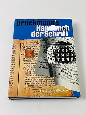 Bild des Verkufers fr Bruckmann`s Handbuch der Schrift zum Verkauf von BcherBirne