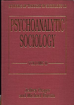 Bild des Verkufers fr Psychoanalyse Sociology Volume II Institutions zum Verkauf von avelibro OHG