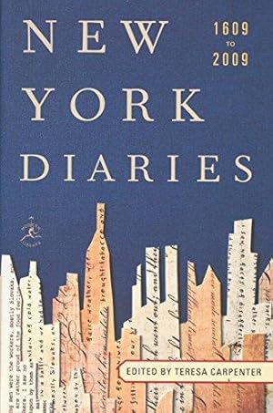 Immagine del venditore per New York Diaries: 1609 to 2009 (Modern Library) venduto da WeBuyBooks