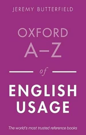 Bild des Verkufers fr Oxford A-Z of English Usage zum Verkauf von Smartbuy