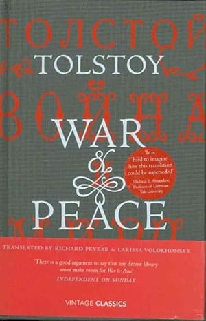 Imagen del vendedor de War and Peace a la venta por GreatBookPricesUK