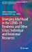 Imagen del vendedor de Emerging Adulthood in the COVID-19 Pandemic and Other Crises: Individual and Relational Resources (Cross-Cultural Advancements in Positive Psychology, 17) [Hardcover ] a la venta por booksXpress