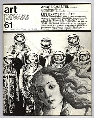 Art Press N°61 - André Chastel - Expos de l'été.