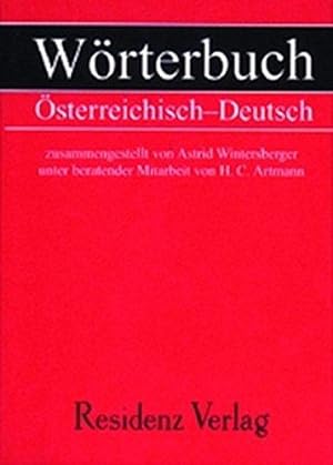 Bild des Verkäufers für Wrterbuch sterreichisch - Deutsch zum Verkauf von WeBuyBooks