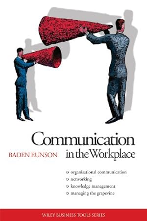 Seller image for Communication in the Workplace by Eunson, Baden [Paperback ] for sale by booksXpress