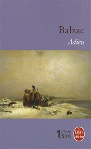 Image du vendeur pour Adieu Bu Honore De Balzac -Language: French mis en vente par GreatBookPrices